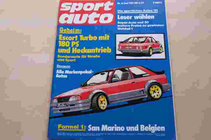 Deckblatt Sport Auto (06/1981)